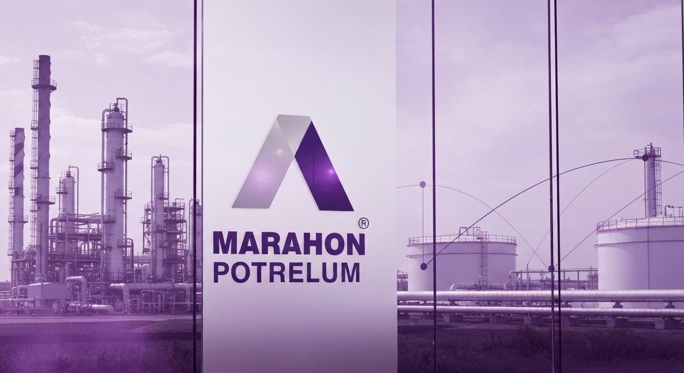 Marathon Petroleum capital allocation strategy with shareholder returns, operational resilience, and midstream growth visual