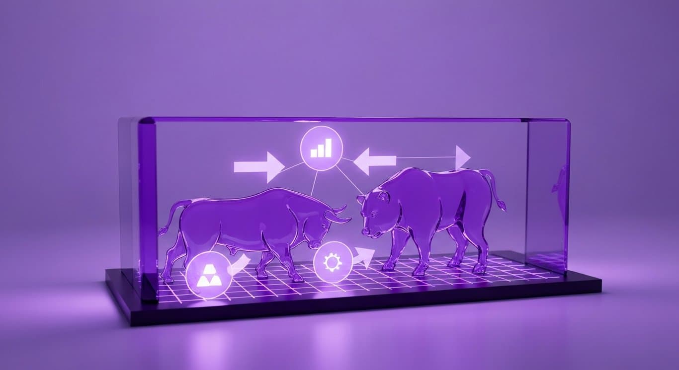 Market rotation: optimistic sentiment, small-cap and cyclical leadership, mega-cap tech strength, defensive sectors lag