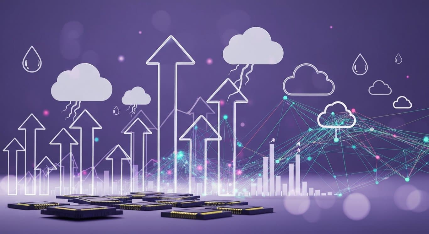 Market rally as Iran tensions ease and oil falls; tech leads on AI, cloud, and semiconductor strength; small-cap momentum