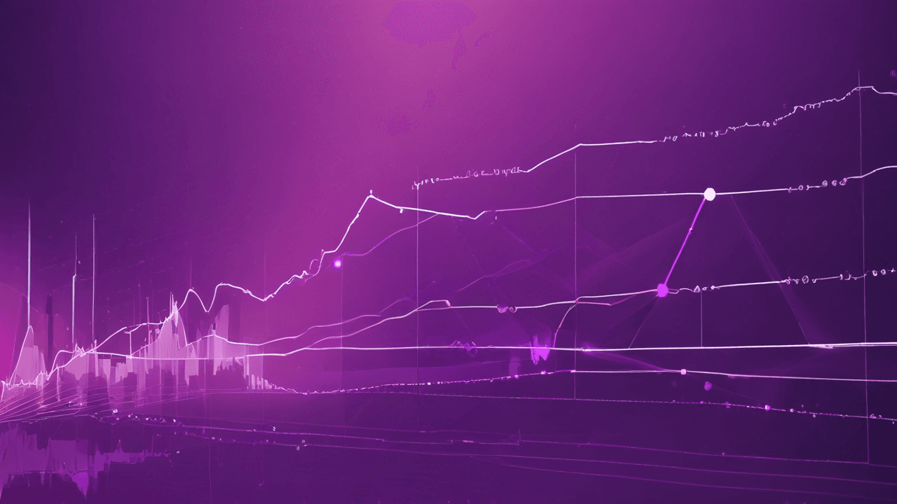 Digital stock market graph showing upward trends, symbolizing global market resilience and economic data impact. Features key financial updates on CPI report, US-China trade talks, and investor insights.