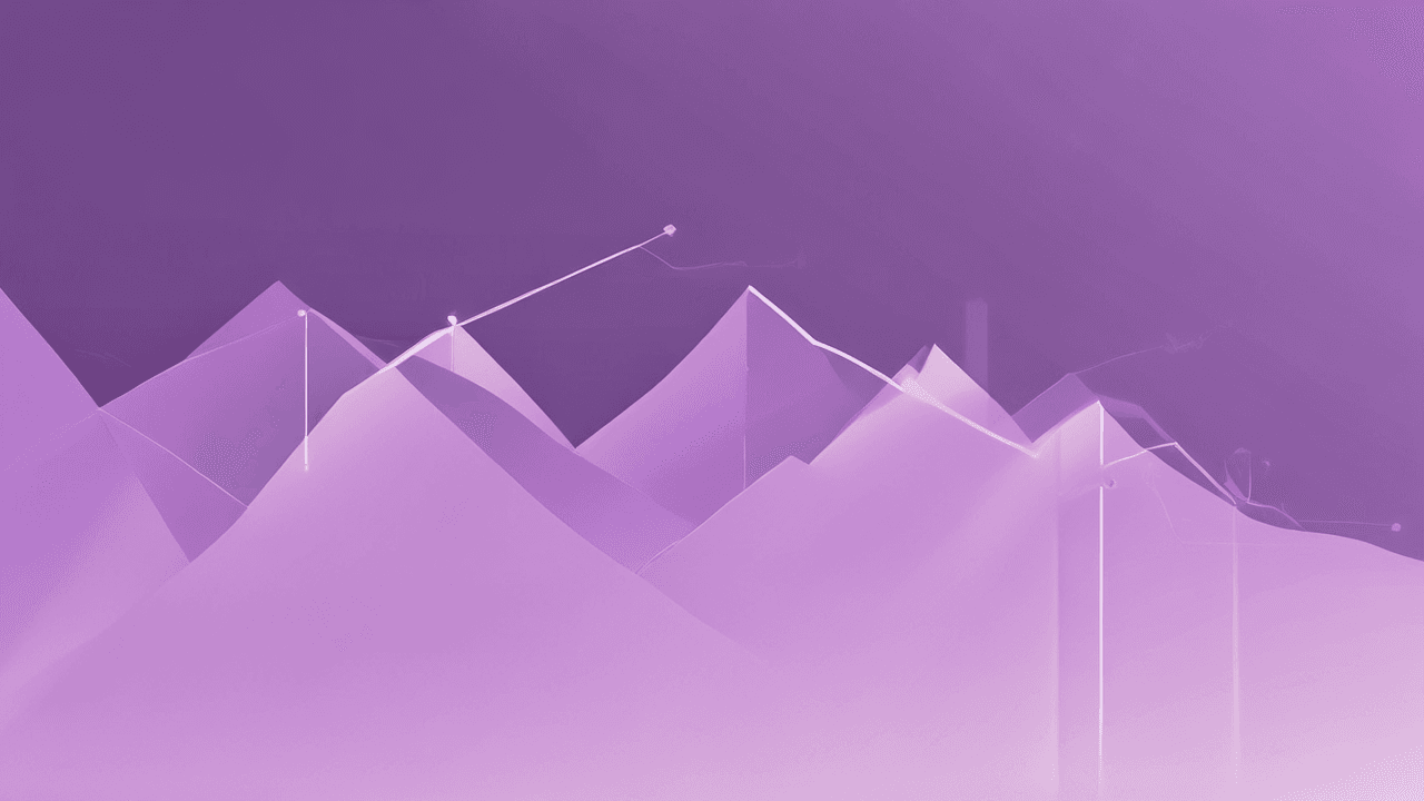Market analysis: Graph showing downward trend reflecting economic uncertainty and market volatility.