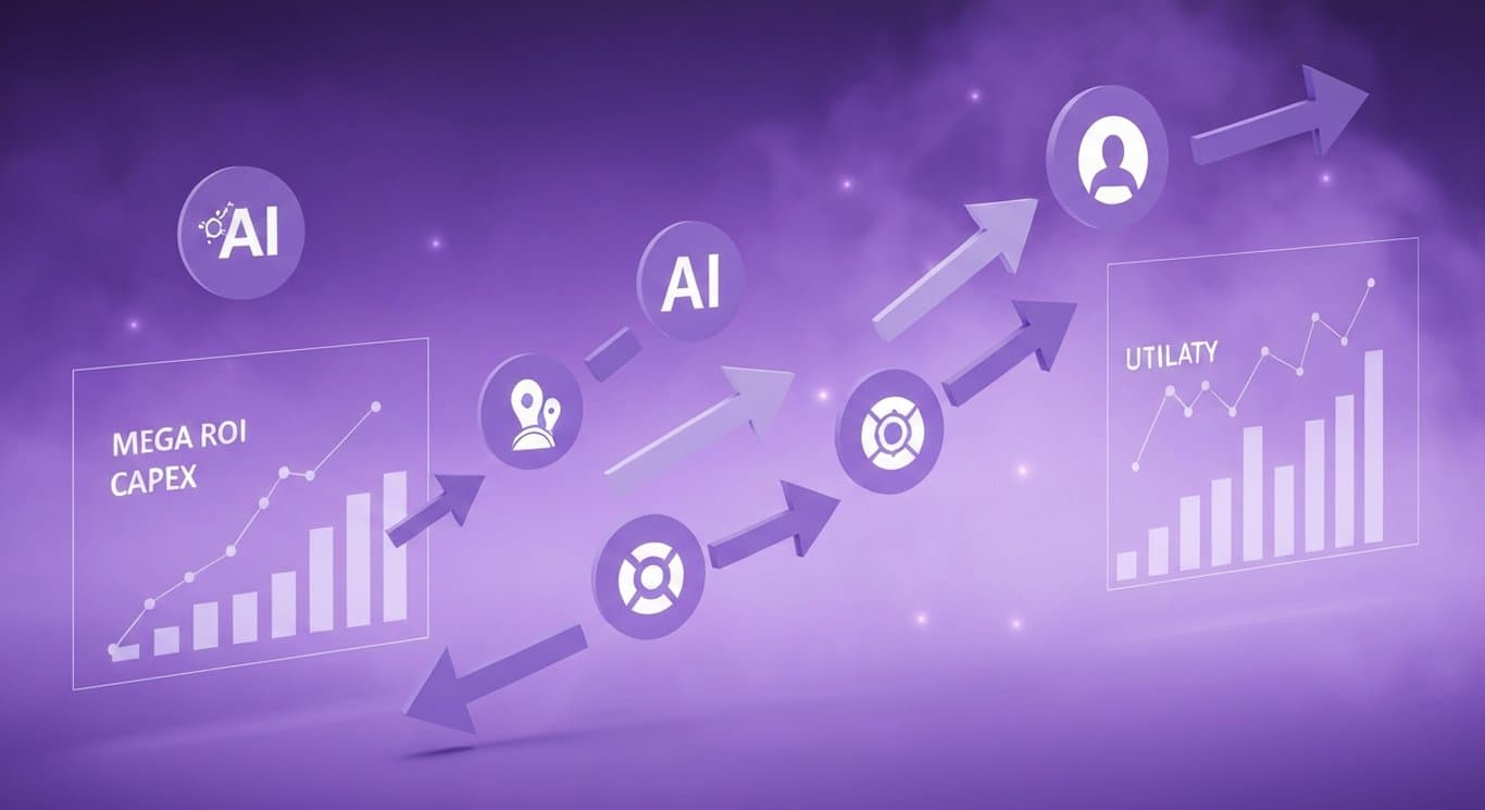 Bearish market sentiment, AI ROI concerns, rotation to value sectors; utilities and energy resilient, mega-cap tech pressured