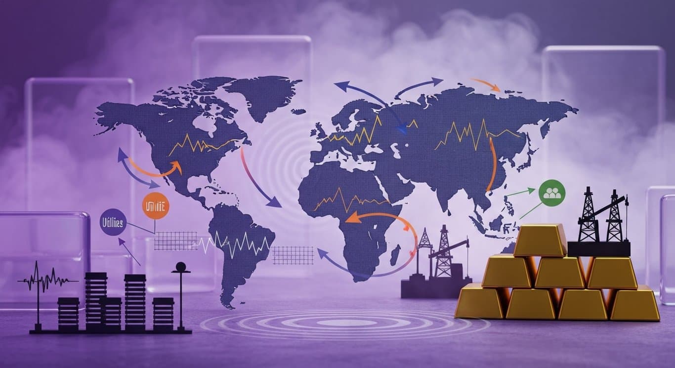 Geopolitical tensions lift gold, hit energy; AI semiconductors and data centers surge as investors rotate to defensive s