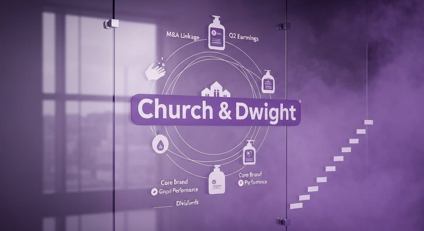 Church & Dwight (CHD) Touchland acquisition analysis with Q2 earnings impact, core brand performance, and dividend aristocrat