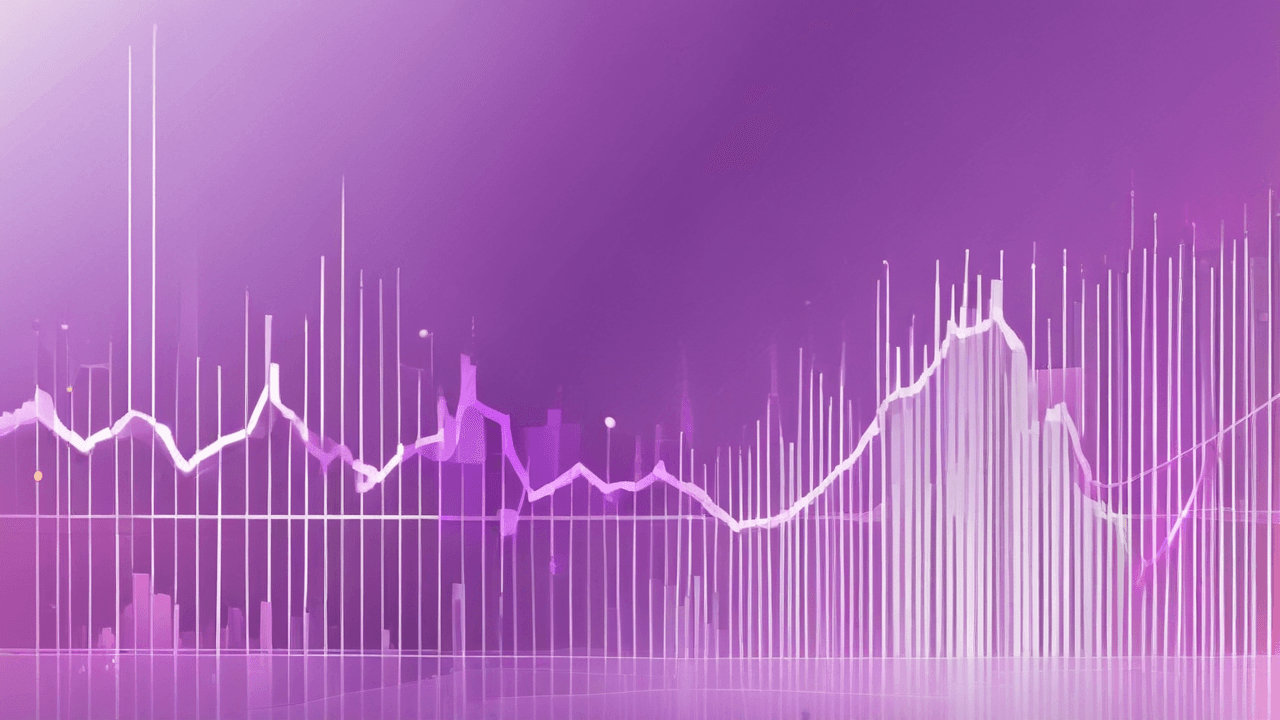 Professional chart illustrating mixed stock market performance, representing analysis of yesterday's close, economic data, and today's market outlook.