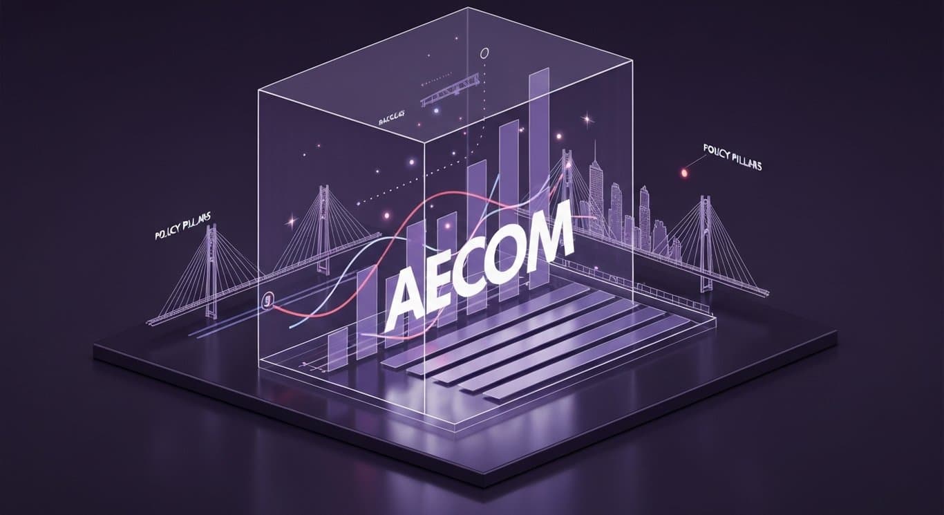 AECOM infrastructure backlog analysis, Q2 FY25 results, growth drivers, strategic wins, competitive advantages, economic and