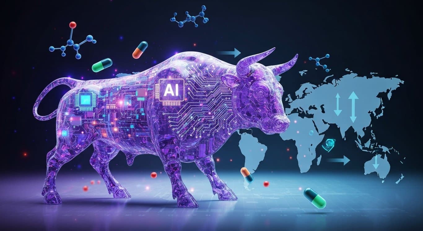 Market highs with stalling momentum, AI and tech leadership, pharmaceuticals growth from GLP-1 demand, tariffs and geopolitic
