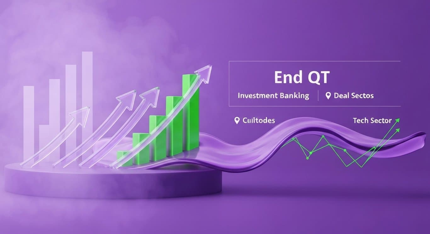 Financial markets: Q3 earnings rebound, higher investment banking fees, potential QT end boosting liquidity, tech sector disp