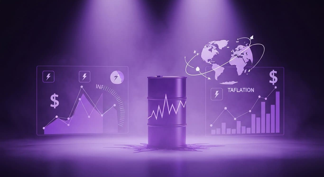 Brent crude tops $100, fueling inflation fears, trade war risks, volatility, stronger US dollar, and energy sector pressure