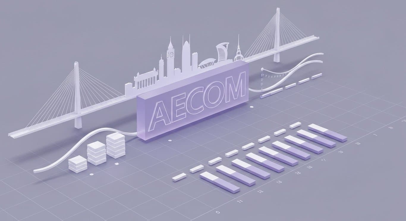 AECOM global infrastructure backlog analysis with UK, Singapore and Saudi Arabia contract wins driving revenue visibility and
