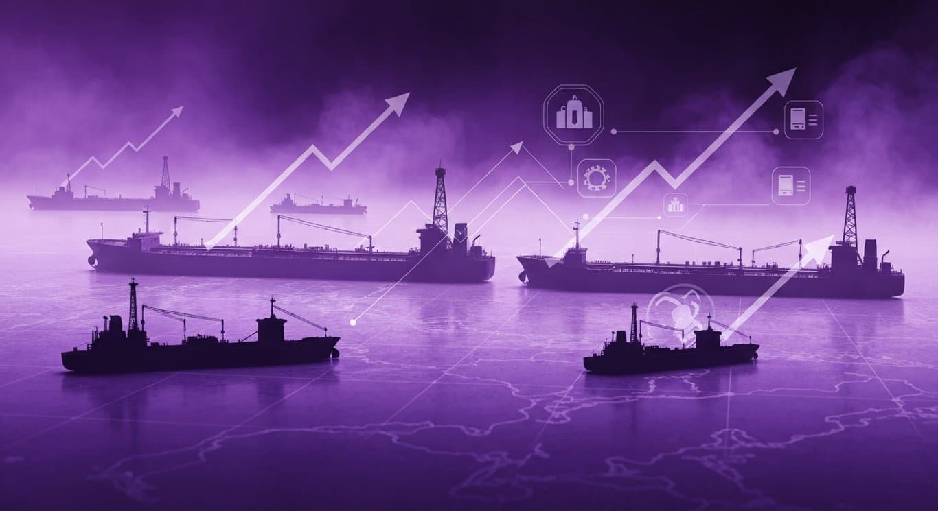 Oil prices surge amid Middle East tensions near the Strait of Hormuz; AI energy demand shifts markets toward real assets