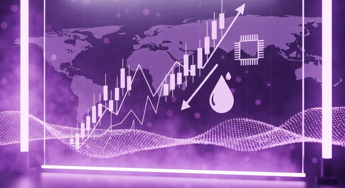 Stock market correction with high volatility, S&P 500 below 200-day moving average, Brent oil above $113, tech stocks selloff