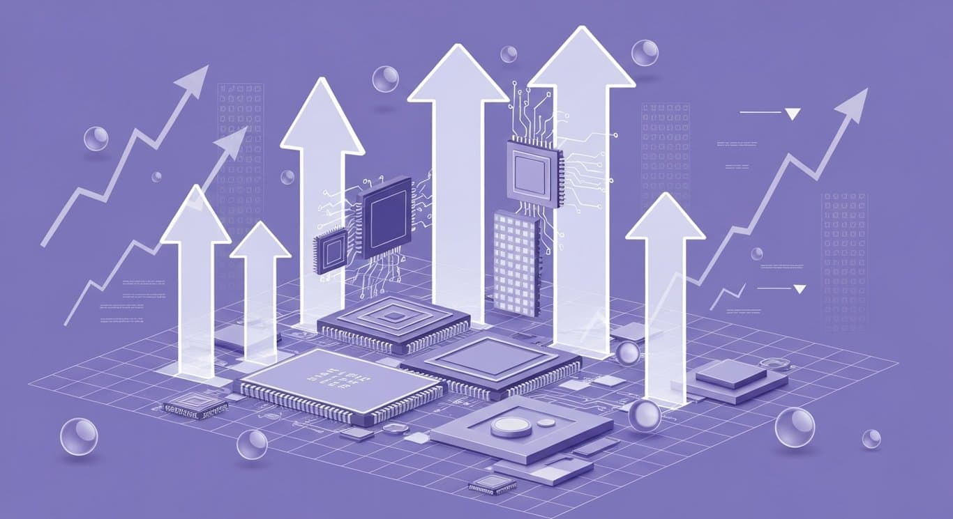 Market rally driven by geopolitical de-escalation and risk-on mood, led by AI and semiconductors, with energy sector lagging