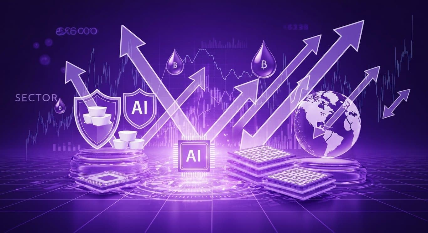Market outlook: inflation fears, geopolitical tensions, energy volatility; defensive assets vs AI, defense, semiconductors