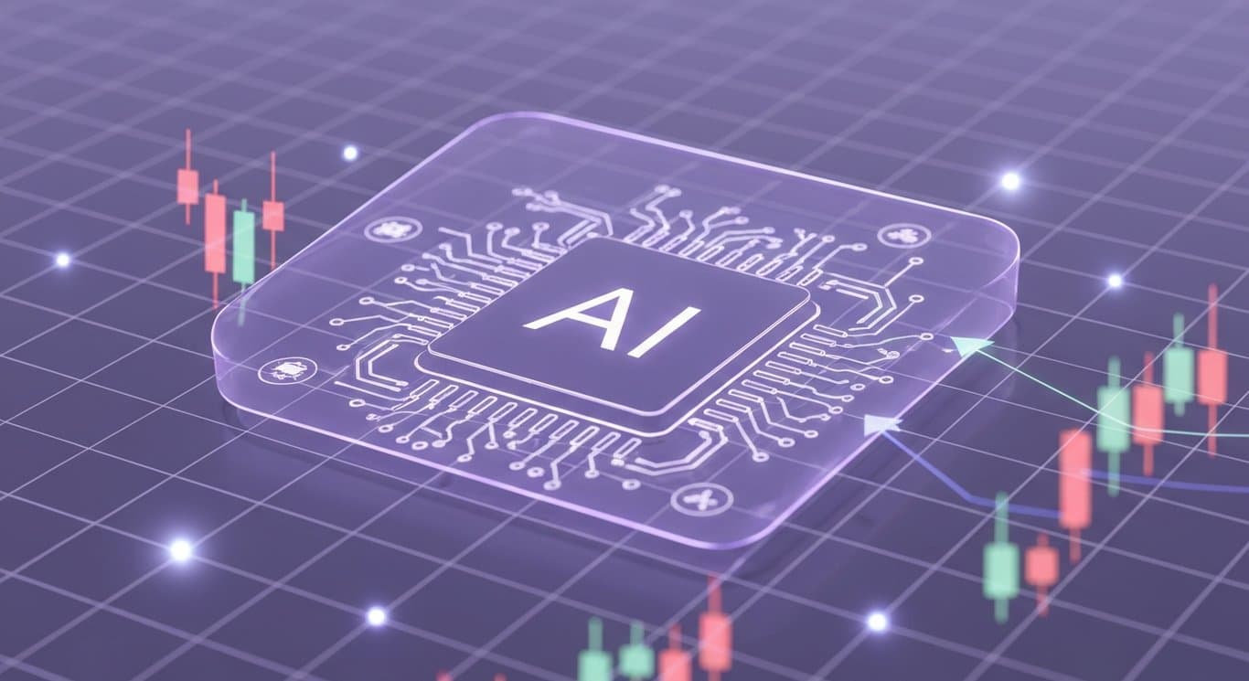 AI and semiconductor market leadership with mixed sentiment, sector dispersion, and stock rally visuals for investors