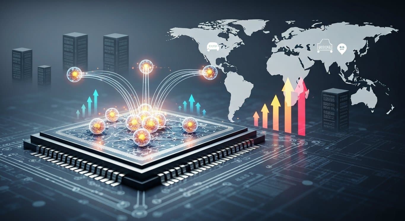 AI and semiconductor rally with data center connectivity, specialized hardware, and Iran risk affecting energy and logistics