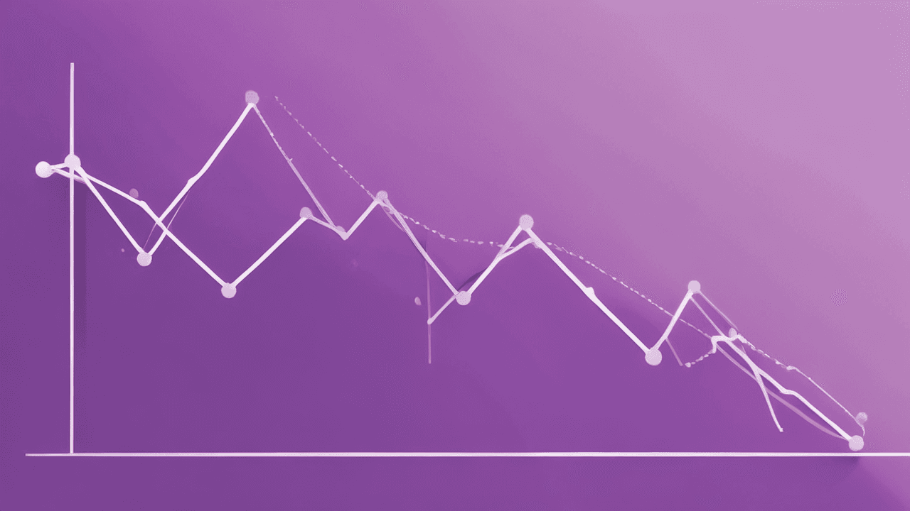 Stock market analysis blog header: Upward trending graph representing market growth and positive financial trends.