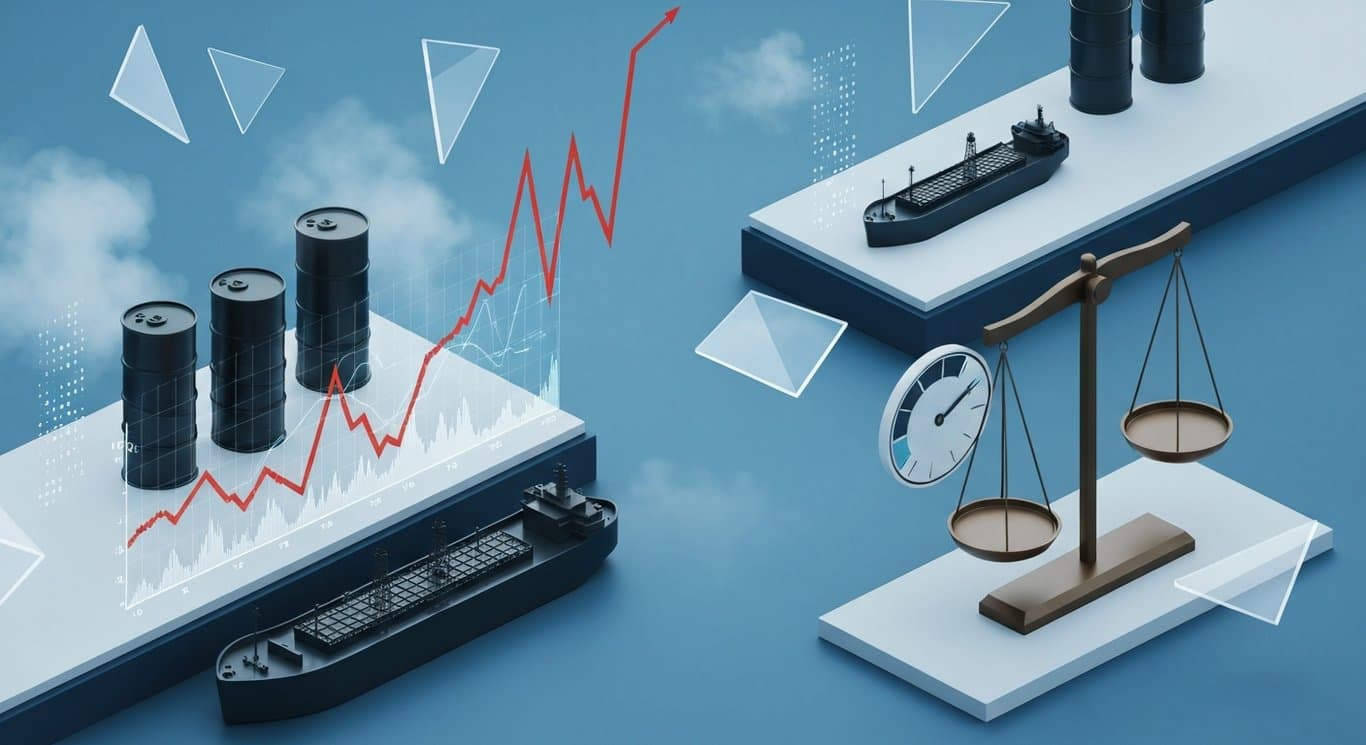 Global oil market turmoil from Strait of Hormuz blockade and Iranian supply loss, prices surge, Fed holds rates amidvolatilti