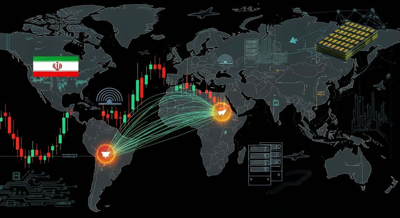Geopolitical risks in Iran and Taiwan fuel energy volatility, defense gains, and tech rotation to hardware, IT, semis, China